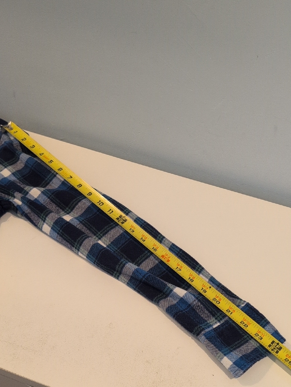 J. Crew Men's Medium Long Sleeve Button Down Plaid Flannel Style #AZ837 - Picture 12 of 13